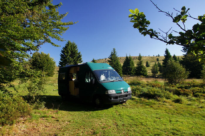 Aire Camping Car Col De La Schlucht 06.09.2010 Col de la Schlucht